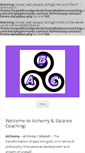 Mobile Screenshot of alchemybalancecoaching.com